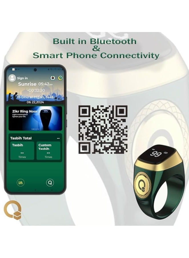 Smart prayer beads ring, waterproof from any direction - Image 4